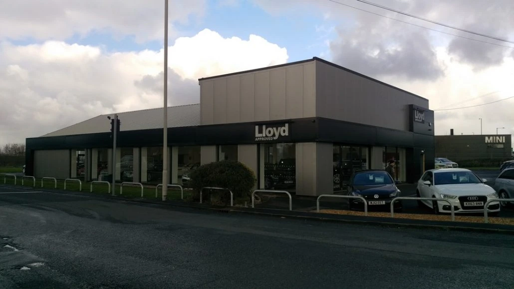 LLoyds showroom installation Manchester