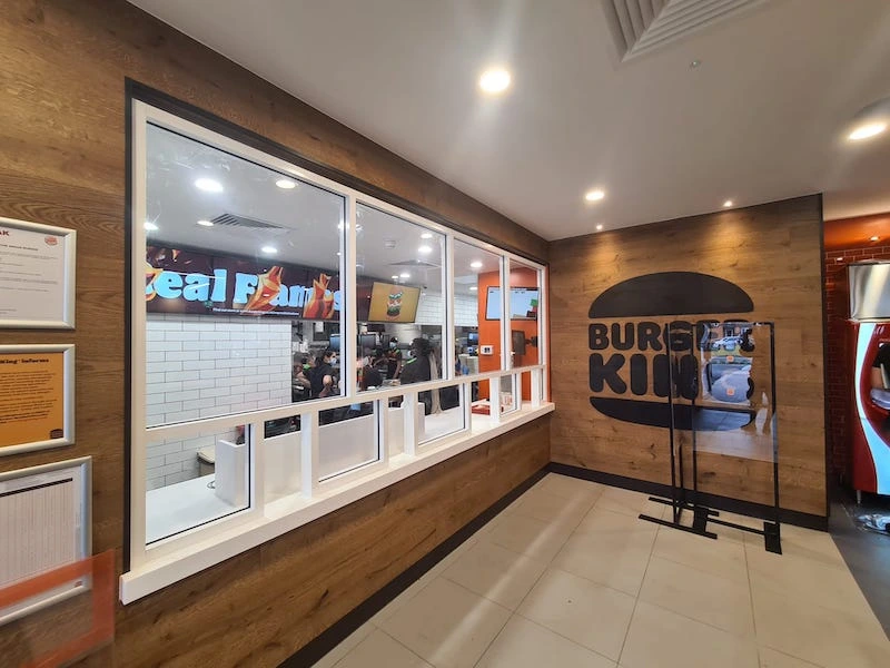 Security Screens Manchester Burger King