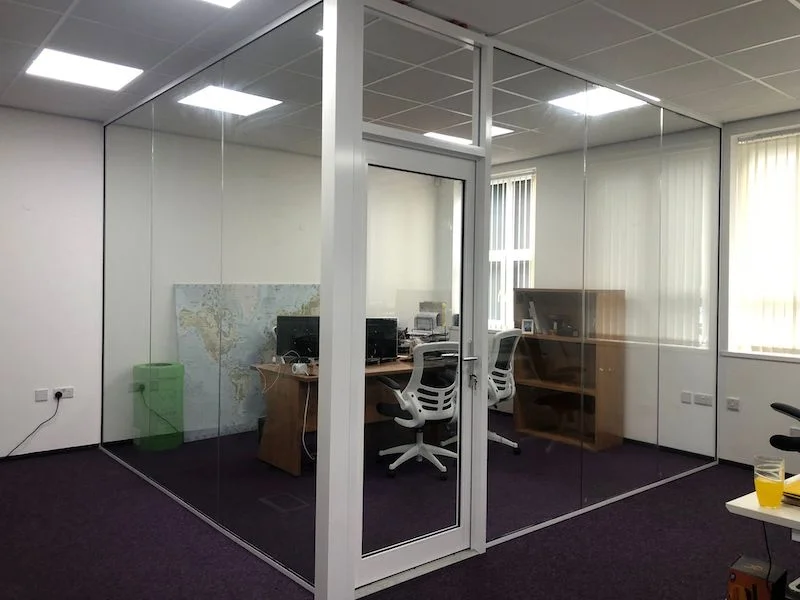 Glass Shop Front in Islington